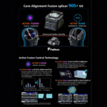 Fujikura 90S+ Core Alignment Single Fusion Splicer Splicing Machine with CT50 Fiber Cleaver.