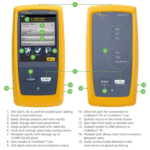 FLUKE NETWORKS DSX2-5000: 1 GHz DSX Cable Analyzer V2, with Wi-Fi - Image 4