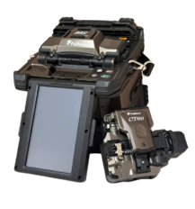 FUJIKURA-FSM-99S  Core Alignment Single Fusion Splicer Splicing Machine with CT60 Fiber Cleaver.